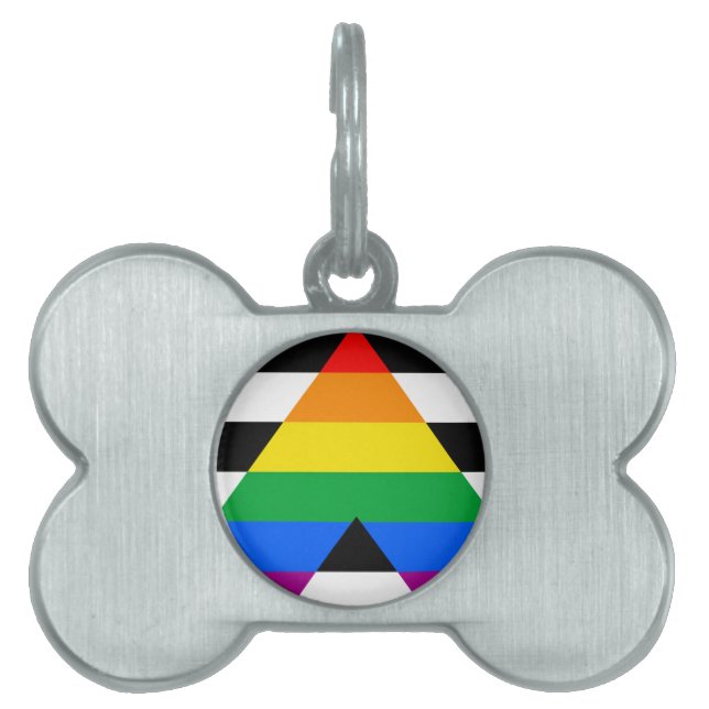 LGBTQ+-Alleinflagge Tiermarke (Vorderseite)