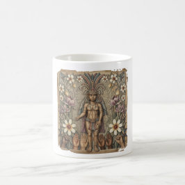 LGBTQ+ Aztec-Blumenstolz | Quee Maya Art | Kaffeetasse