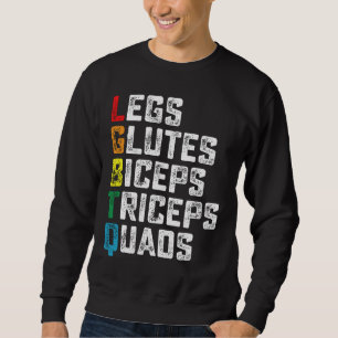 LGBTQ Beine Gesäß Bizeps Trizeps Oberschenkel Lust Sweatshirt
