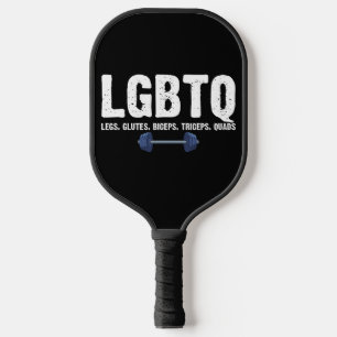 LGBTQ Beine Gesäß Bizeps Trizeps Quadrizeps Fitnes Pickleball Schläger