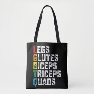 LGBTQ Beine Po Bizeps Trizeps Oberschenkel Lustige Tasche