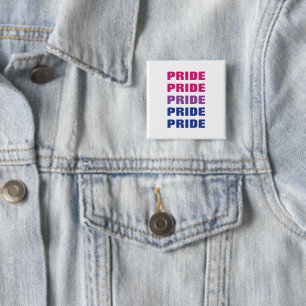 LGBTQ Bisexueller Stolz Anpassbarer Wiederholter T Button