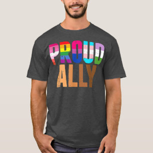 LGBTQ Black Pride Stolz Ally Lesbian Gay Bi Trans T-Shirt