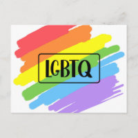 LGBTQ Brushstrokes Rainbow