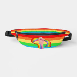 LGBTQ+ Colorful Rainbow Pride Bauchtasche