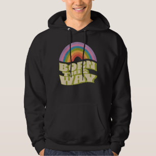 LGBTQ Community Lesbische Gay-Bi-Trans Geboren Hoodie