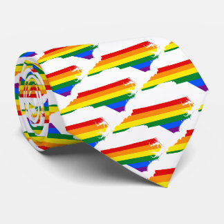 LGBTQ CRAVATE DE PRIX DE LA CAROLINE DU NORD
