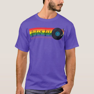 LGBTQ DJ Musik Queer Schwul Pride Regenbogen Homos T-Shirt