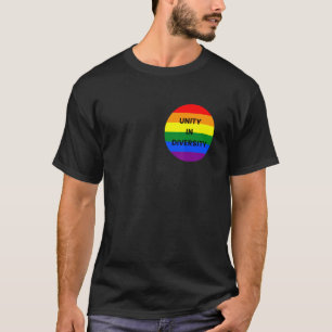 LGBTQ-Einheit im Diversity-Preis 2022 T-Shirt