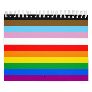 LGBTQ+ EINSCHLIESSENDE PRIDE-FLAGGE KALENDER