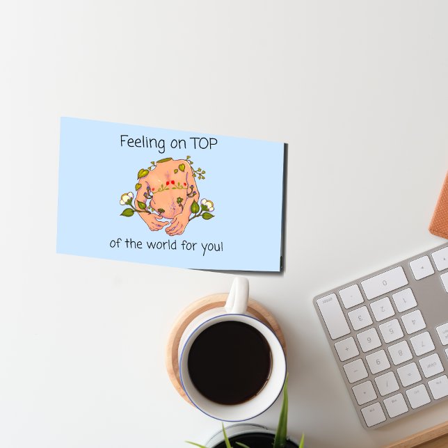 LGBTQ+-Erholung-Karte oberster Operation Dankeskarte (Von Creator hochgeladen)