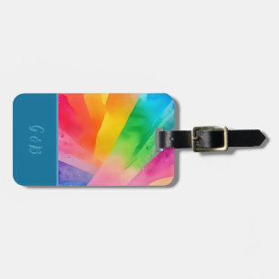 Lgbtq farbiger Regenbogen Gepäckanhänger