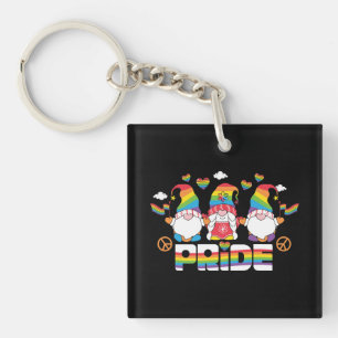 LGBTQ - Fierté - Gnome de jardin - Couleur arc-en-