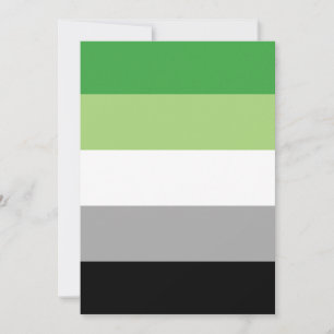 LGBTQ-Flag für Aromatiker