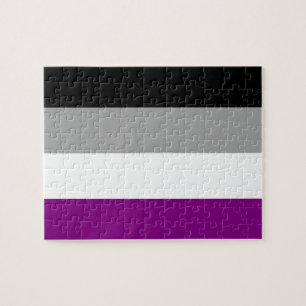 LGBTQ-Flag für asexual-stolz