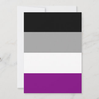 LGBTQ-Flag für asexual-stolz
