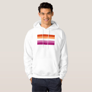 LGBTQ-Flag für Lesben Hoodie