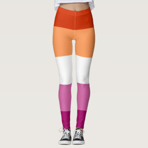 LGBTQ-Flag für Lesben Leggings