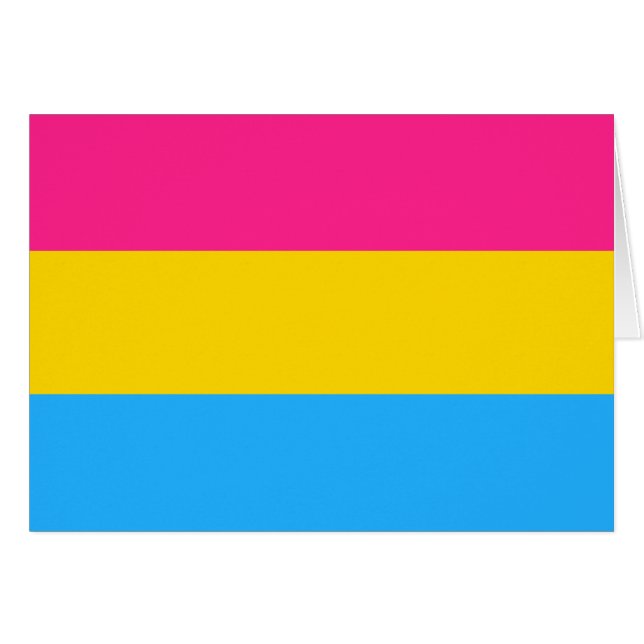 LGBTQ-Flag Pansexual Prilag (Vorderseite (Horizontal))