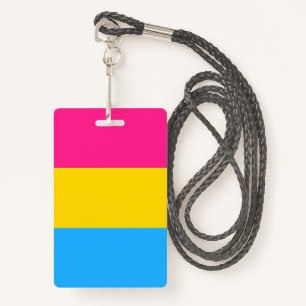 LGBTQ-Flag Pansexual Prilag Ausweis