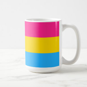 LGBTQ-Flag Pansexual Prilag Kaffeetasse