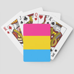LGBTQ-Flag Pansexual Prilag Spielkarten