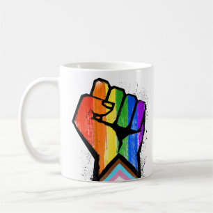 LGBTQ FORTSCHRITTE PRIDE ERSTE KAFFEE-TASSE KAFFEETASSE