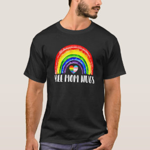 Lgbtq Freie Mama Hugs Gay Pride Lgbt Ally Rainbow T-Shirt