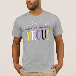 LGBTQ für nichtbinäre PROUD-Fireworks T-Shirt