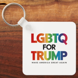 LGBTQ FÜR TRUMP SCHWULE LESBEN FÜR TRUMP 2024  SCHLÜSSELANHÄNGER