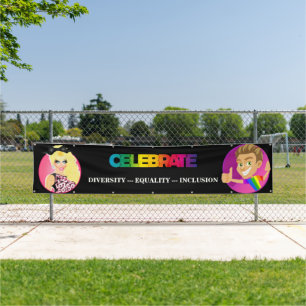 LGBTQ+ Gay pride Parade et bannière d'événements