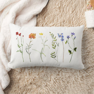 LGBTQ Gay Pride Wildblume Lendenkissen