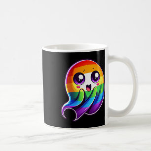 Lgbtq Ghost Rainbow Gay Pride Funny Kaffeetasse