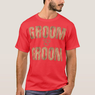 LGBTQ Groom and Groom WeddingEhekleidung für T-Shirt