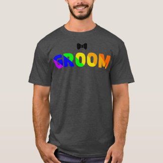 Lgbtq Hochzeitsregenbärchen T-Shirt