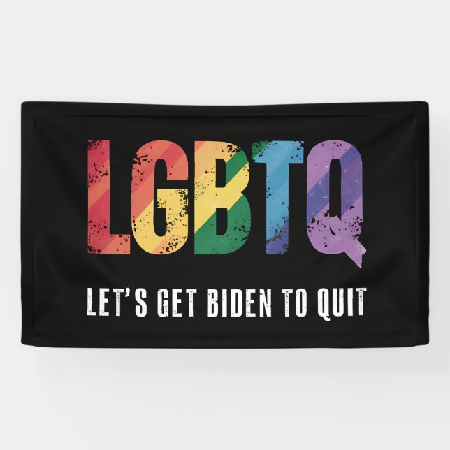 LGBTQ Lasse, sich zu einem Gay Pride zu machen Banner (Horizontal)