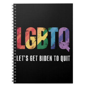 LGBTQ Lasst uns Biden dazu bringen, den Schwulenst Notizblock