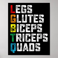 Lgbtq Legs Glutes Biceps Triceps Quads Gym G