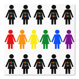 LGBTQ Lesbische Silhouette und Rainbow Ladys Tapete