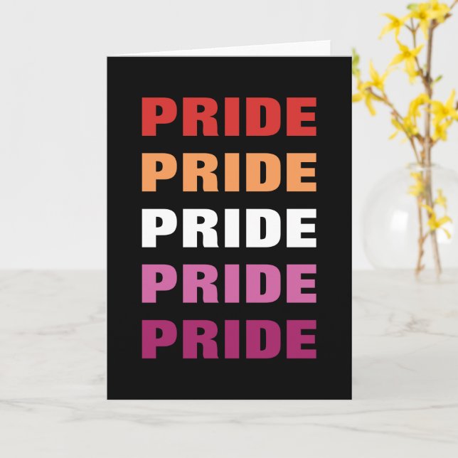 LGBTQ Lesbischer Pride Anpassbarer, wiederholter T Karte (Gelbe Blume)