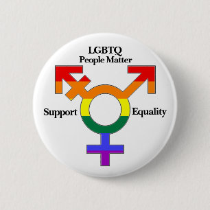 LGBTQ-Leute wichtig, Schaltfläche "Support-Gleich Button