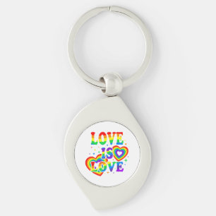 LGBTQ Liebe ist Liebe Gay Pride LGBT Regenbogenfla Schlüsselanhänger