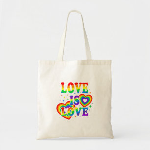 LGBTQ Liebe ist Liebe Gay Pride LGBT Regenbogenfla Tragetasche