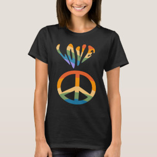 LGBTQ+-Liebe und Friedenssymbol T-Shirt