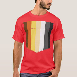 LGBTQ Monat - Bärenflagge in meinem Pocket - Gay B T-Shirt