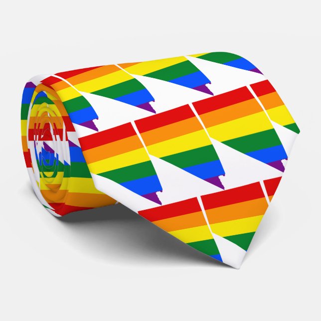 LGBTQ NEVADA CRAVATE DE PRIX (Roulé)