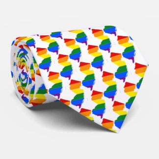 LGBTQ NOUVELLE Cravate PRIDE JERSEY