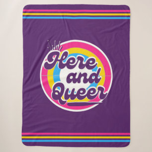 LGBTQ: Pansexual Flag - Hier und Que Sherpadecke