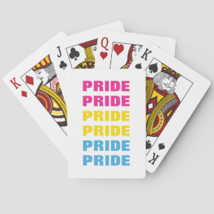 LGBTQ-Pansexual-Pride für benutzerdefinierbaren, w Spielkarten