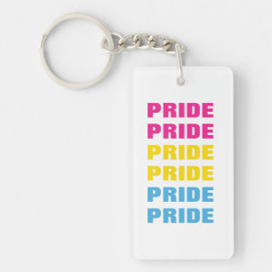LGBTQ Pansexual Pride texte répété personnalisable